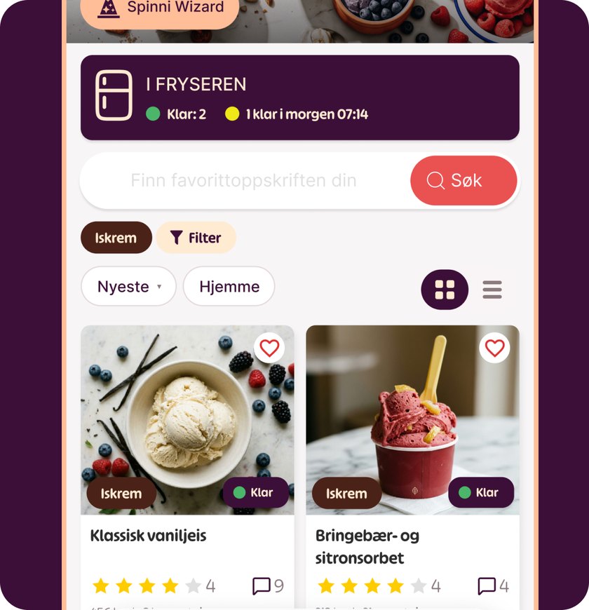 Utforsk i Skoopa-appen